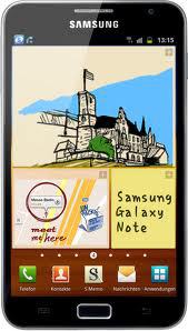 Смартфон Samsung Galaxy Note GT-N7000 Blue - Урюпинск