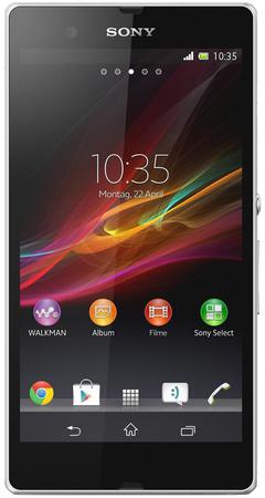 Смартфон Sony Xperia Z White - Урюпинск